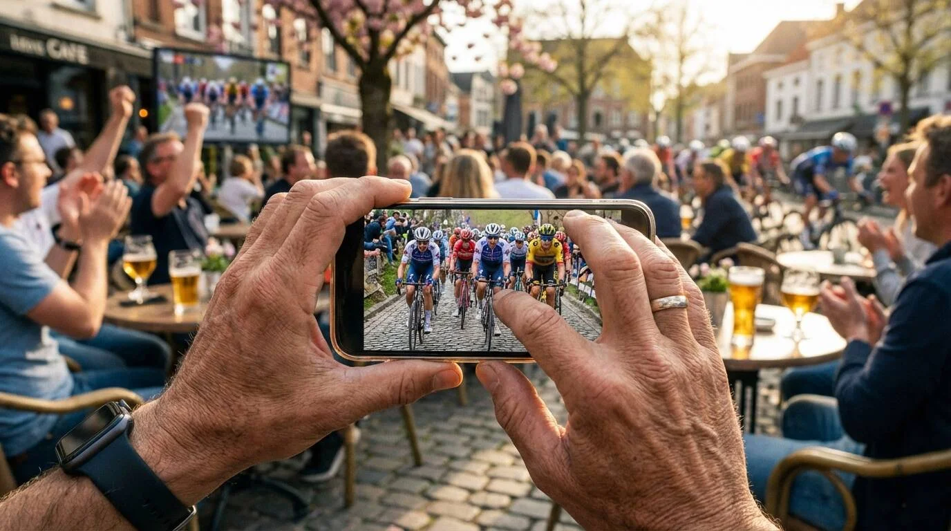 Mobiel wedden wielrennen smartphone app