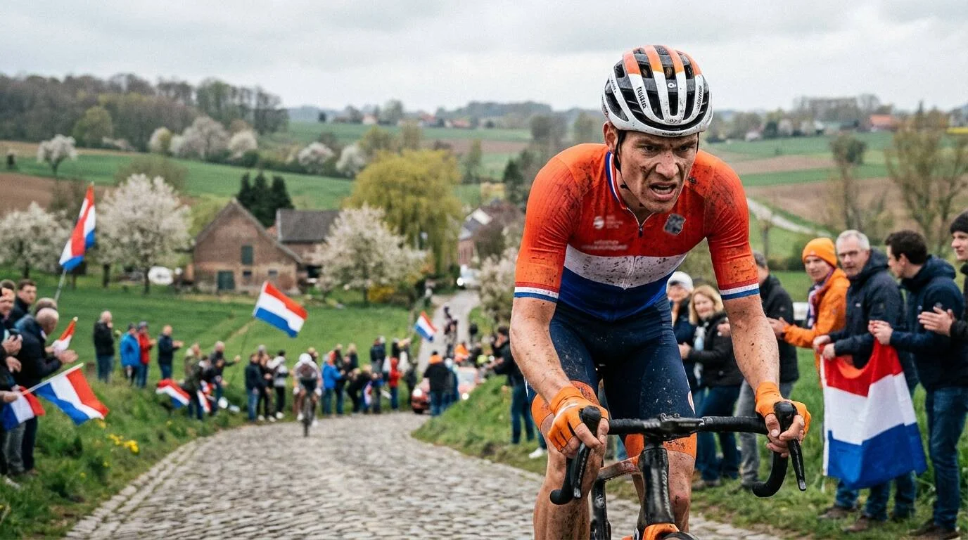 Mathieu van der Poel in Nederlandse kampioenentrui